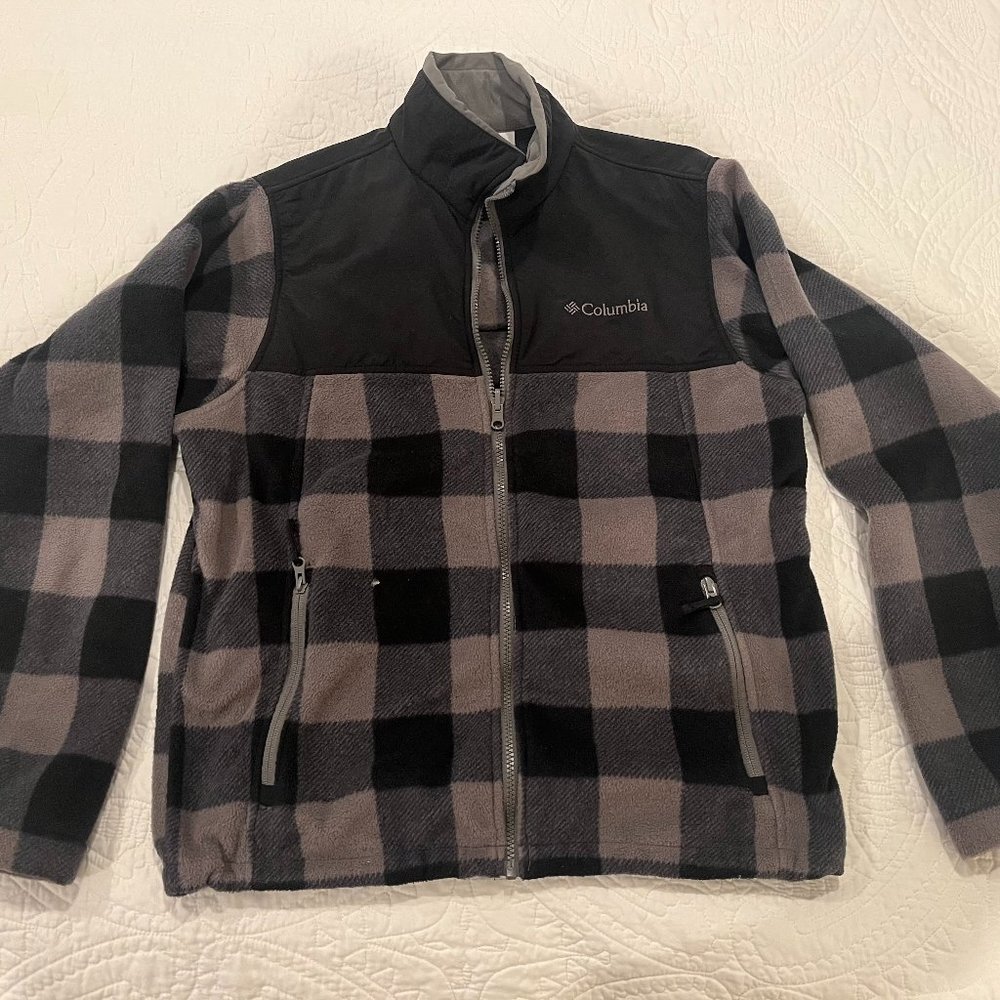 Columbia fleece jacket men's M